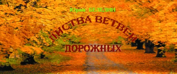 Листва ветвей дорожных